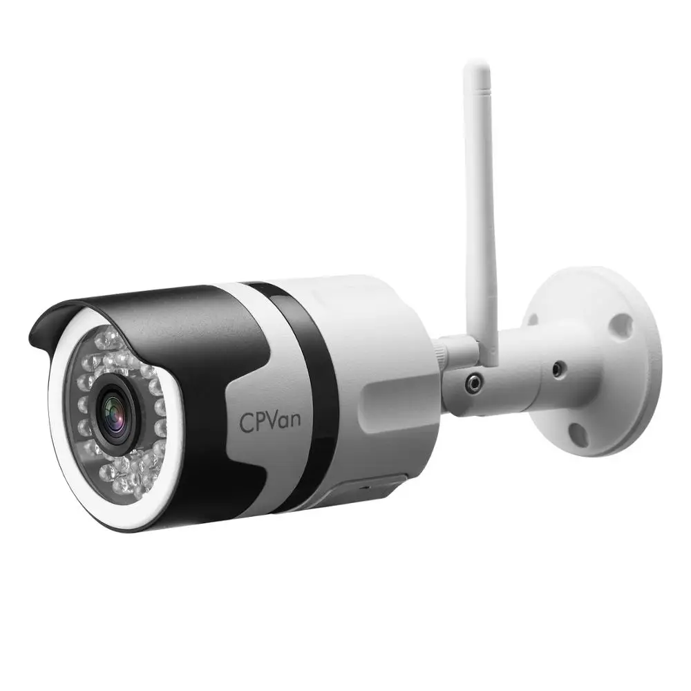 CPVan IP камера для наружной безопасности IP66 Водонепроницаемая HD Android IOS WiFi Bullet