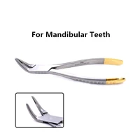 dental forceps pliers root fragment minimally invasive tooth extraction forceps curved maxillary mandibular dental instrument
