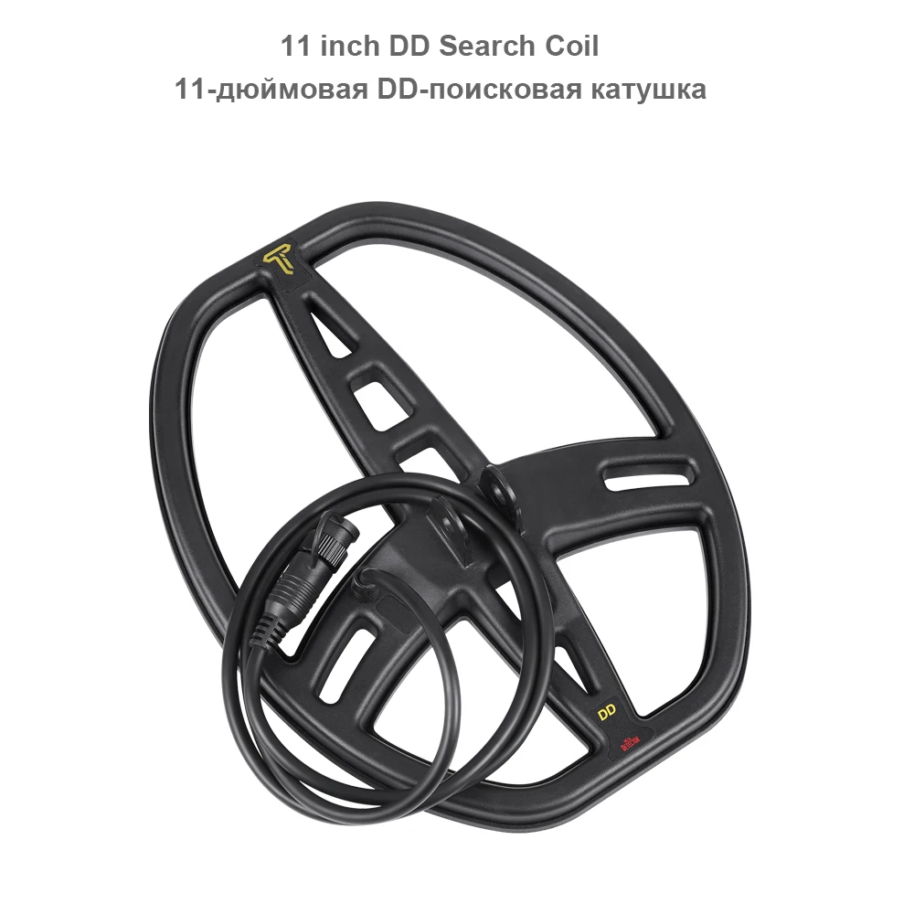 High Sensitivity Metal Detector MD6350 Professional Underground Gold Big Coil LED Display with Backlight | Инструменты