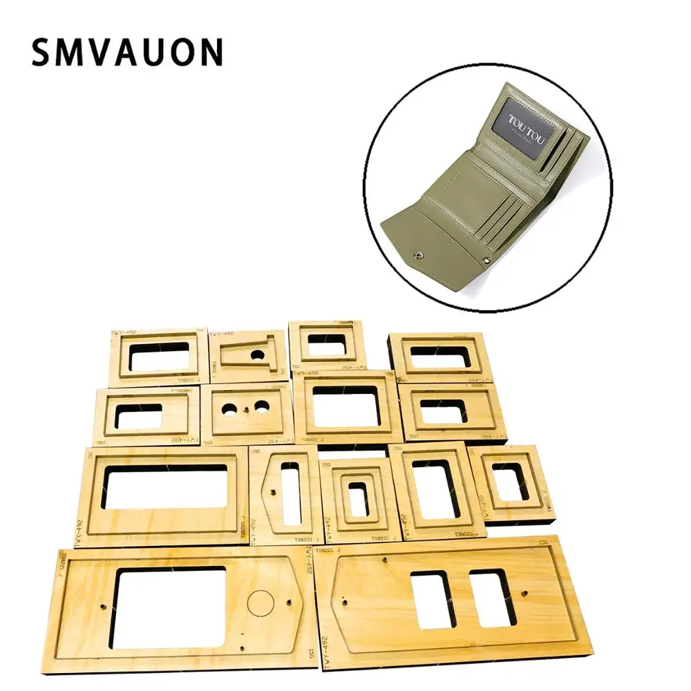 Smвоon деревянная высекальная карточпосылка форма для изготовления декора штампы