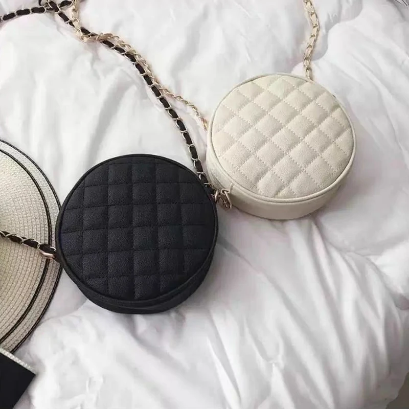 

Crossbody Bags for Women Shoulder Bag Luxury Designer Women Bag Handbag Purse Fashion Chain PU Leather 2021 New Cute Solid Color