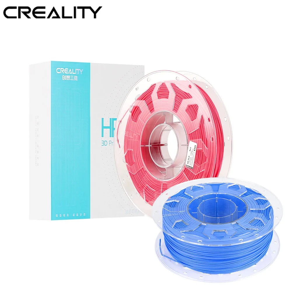 

Colorful Optional CREALITY 3D HP Printer Filament 1.75mm 2kg/Lot 2.2lb Spool with CE Certification For CREALITY 3D Printer
