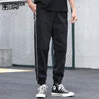 Мужские спортивные штаны Pioneer Camp, 2021 хлопок, Классические Полосатые черные спортивные штаны в стиле хип-хоп, XXS023160, 100%