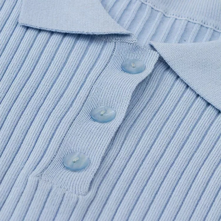 Женский трикотажный комбинезон однотонный с коротким рукавом классическое