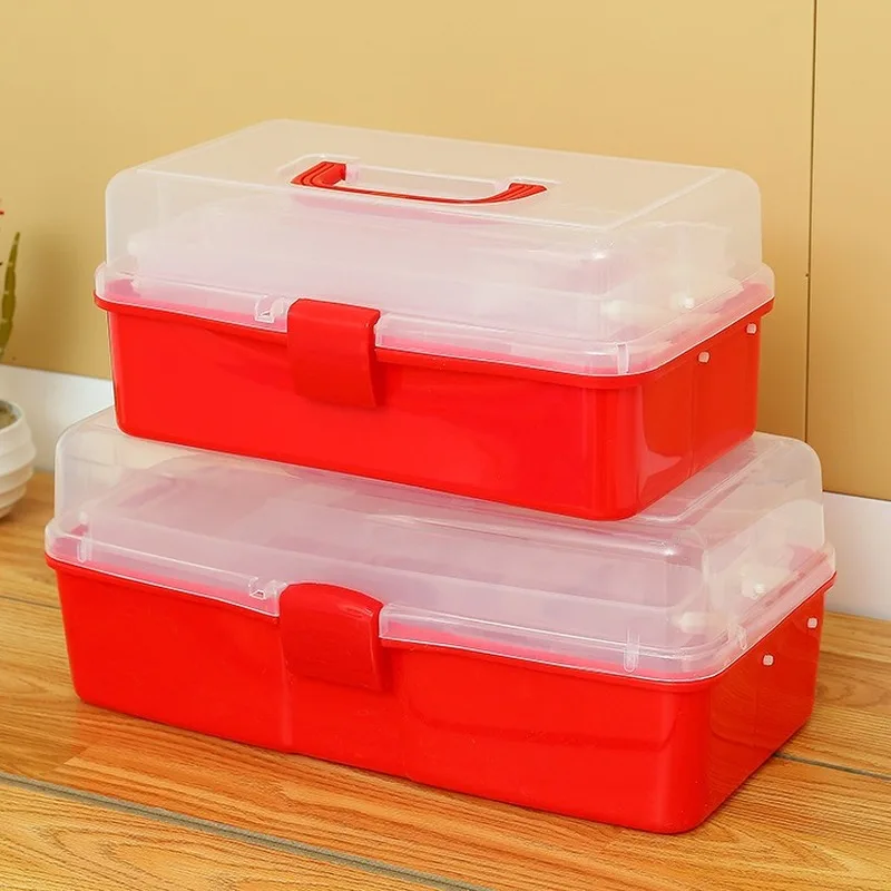 

Waterproof Multi Layer Fishing Tackle Box Fly Fishing Storage Case Portable Fishing Gear Lure Storage Box WY62321