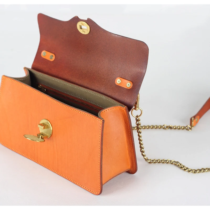 Женская сумка из натуральной кожи с ручками | Багаж и сумки