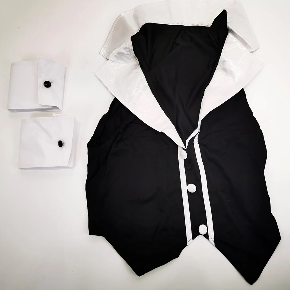 JSY Мужское нижнее белье дворецкий официант костюм смокинг стринги Нижнее с