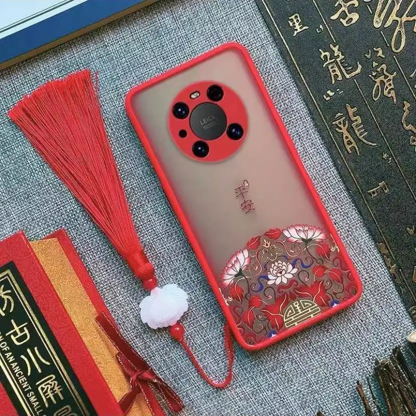 Специальный Китайский Чехол для мобильного телефона Huawei Mate30 чехол Mate 30 Модный