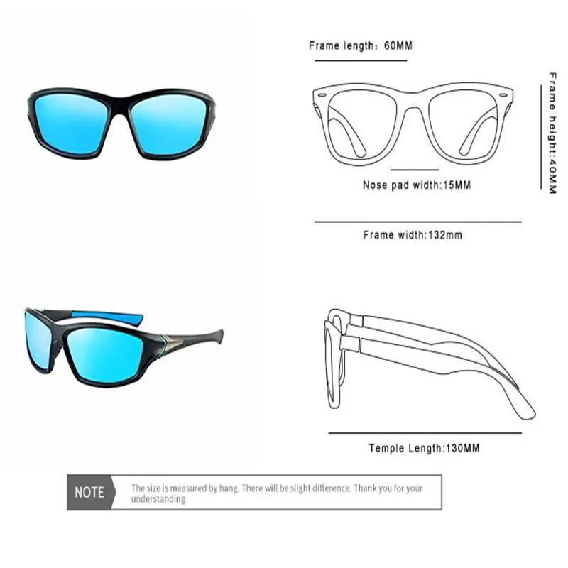 

Universal Sunglasses Sport Fishing Polarized Sun Glasses Outdoor Camping Hiking Driving Travel Eyewear Men Women