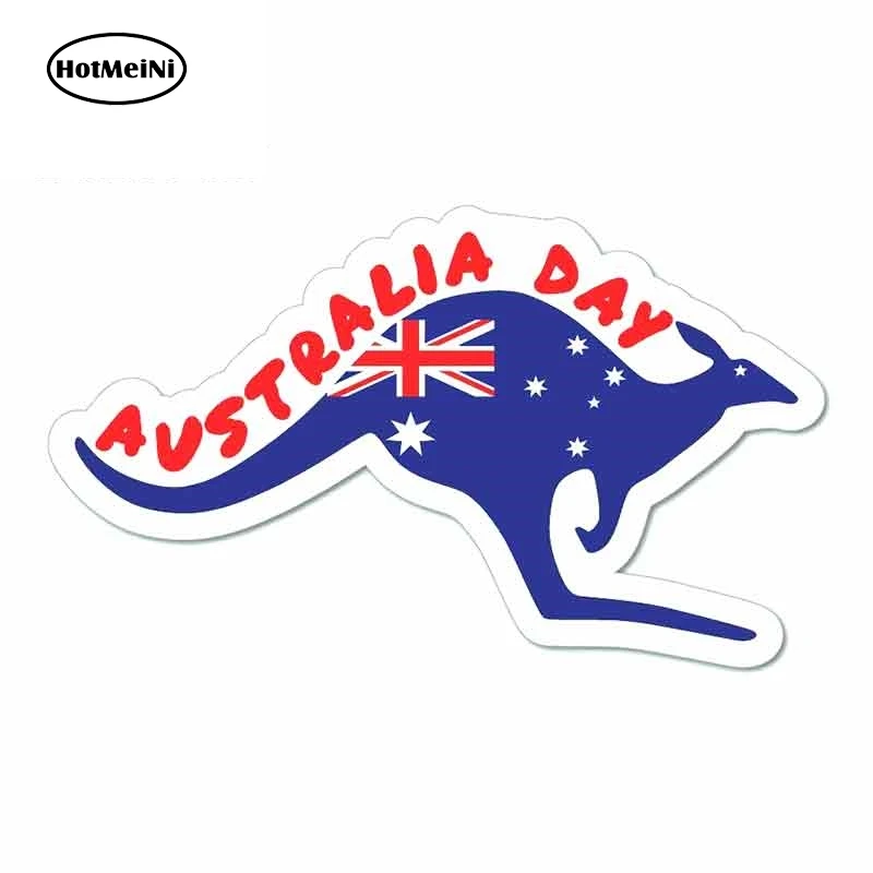 HotMeiNi 13 см x 7 8 для Австралии день кенгуру Straya карта январь Oem виниловые наклейки на