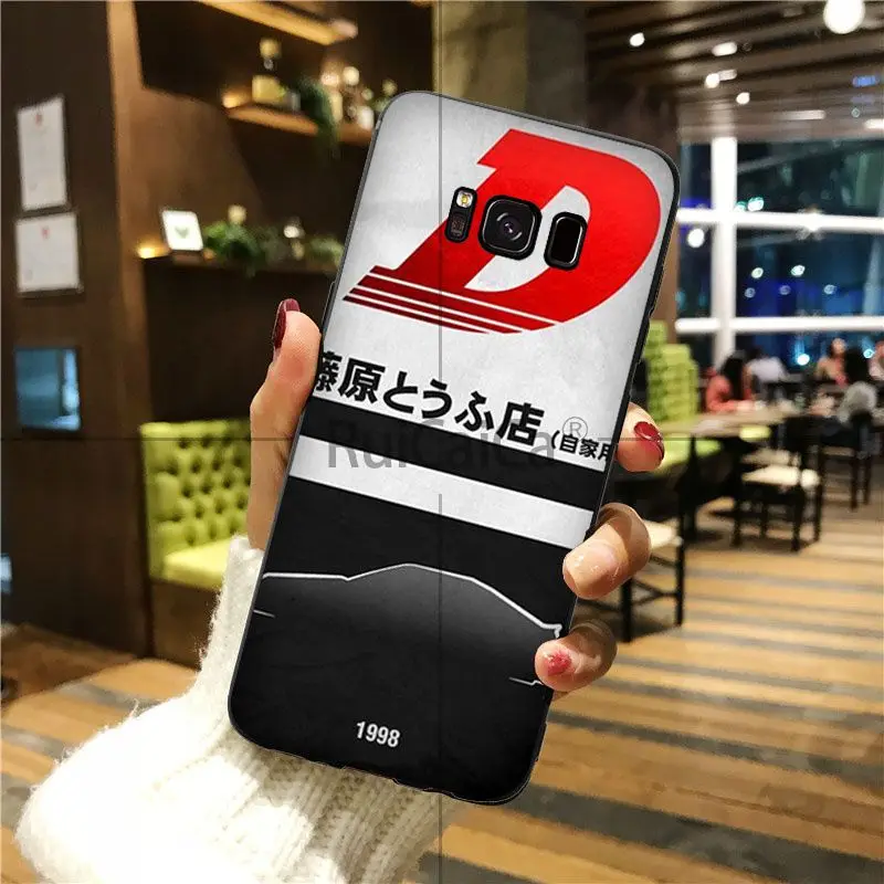 Ruicaica начальный D AE86 цветной умный чехол для телефона чехол для Galaxy S6 edge plus s7 edge s8 plus s9 plus