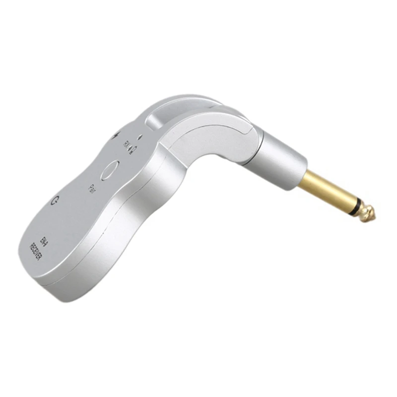 

EN-9 2.4GHZ Wireless Guitar System Transmitter Receiver Audio Built-In Rechargeable Battery 100 Feet for Electric Guitar