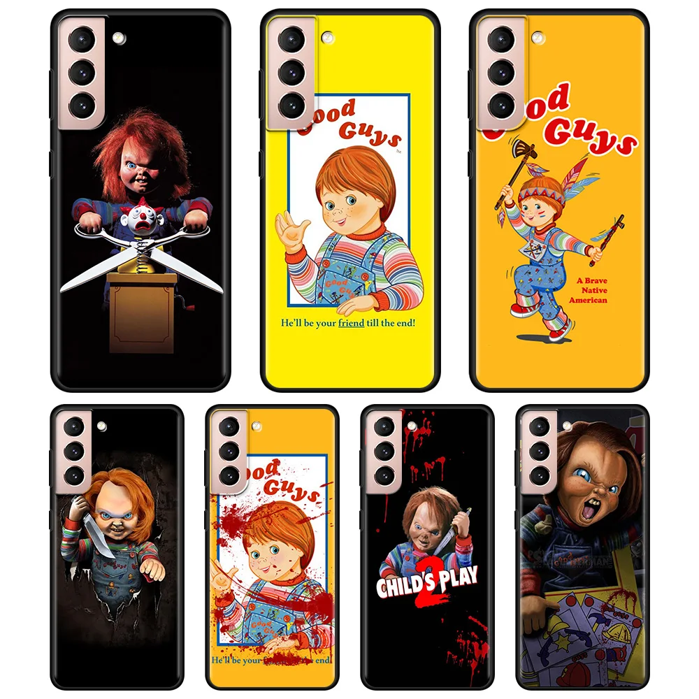 

Phone Case For Samsung Galaxy S20 S21 FE Ultra S10 S9 S8 Plus S10 Lite S10e S7 Edge Note 20 9 Cover chucky good guys