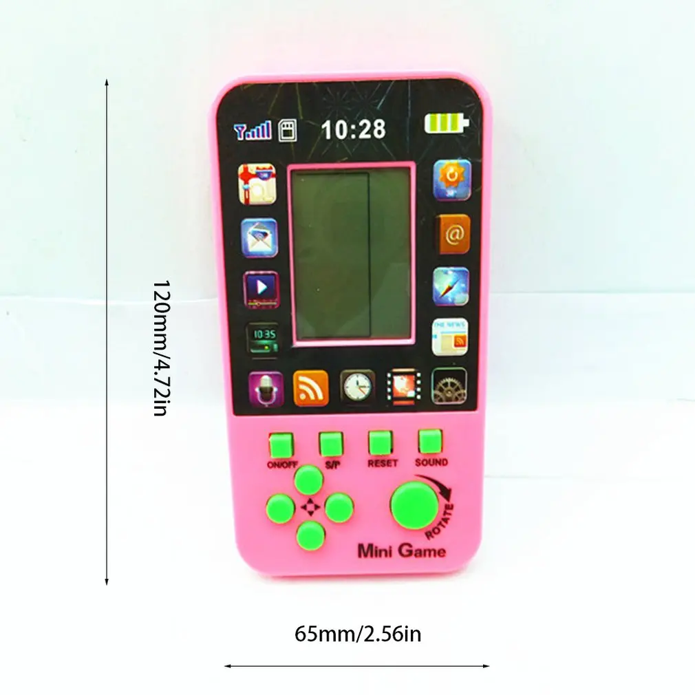 ZC-3060A портативная ультра-Маленькая детская игровая консоль игровой портативный