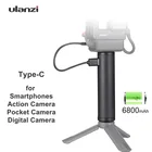 Ulanzi BG-2 6800 мАч батарейный блок для Gopro 7 6 5 Osmo Pocket FIMI Palm Snoppa Vmate Vlog Selfie Handgrip Type-C