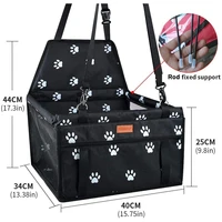 travel dog car seat cover cat breathable safe hammock pet carriers foldable bag for cats dogs supplies transport seat basket