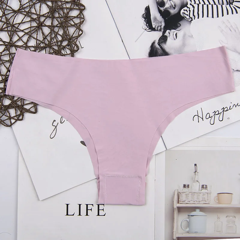 Кружевные удобные бесшовные женские сексуальные стринги XXL нижнее белье трусики