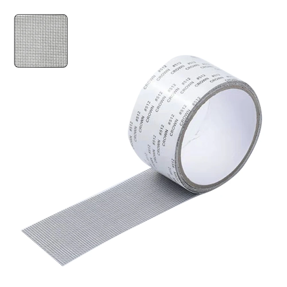 

Screen Repair Tape Window Door Waterproof Patch Self-adhesive Super Fix Anti-Insect Door Mosquito Net Mesh Broken Holes Repair