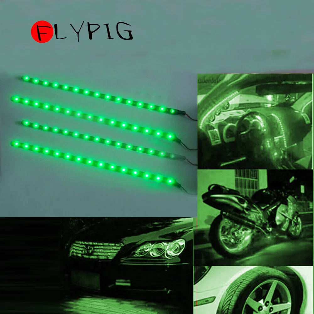 4х гибкие светильник емые светодиодные ленты FLYPIG для автомобилей грузовиков