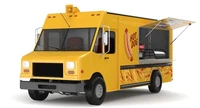 fully equipment mobile food trucks fast food van concession trailer for sale