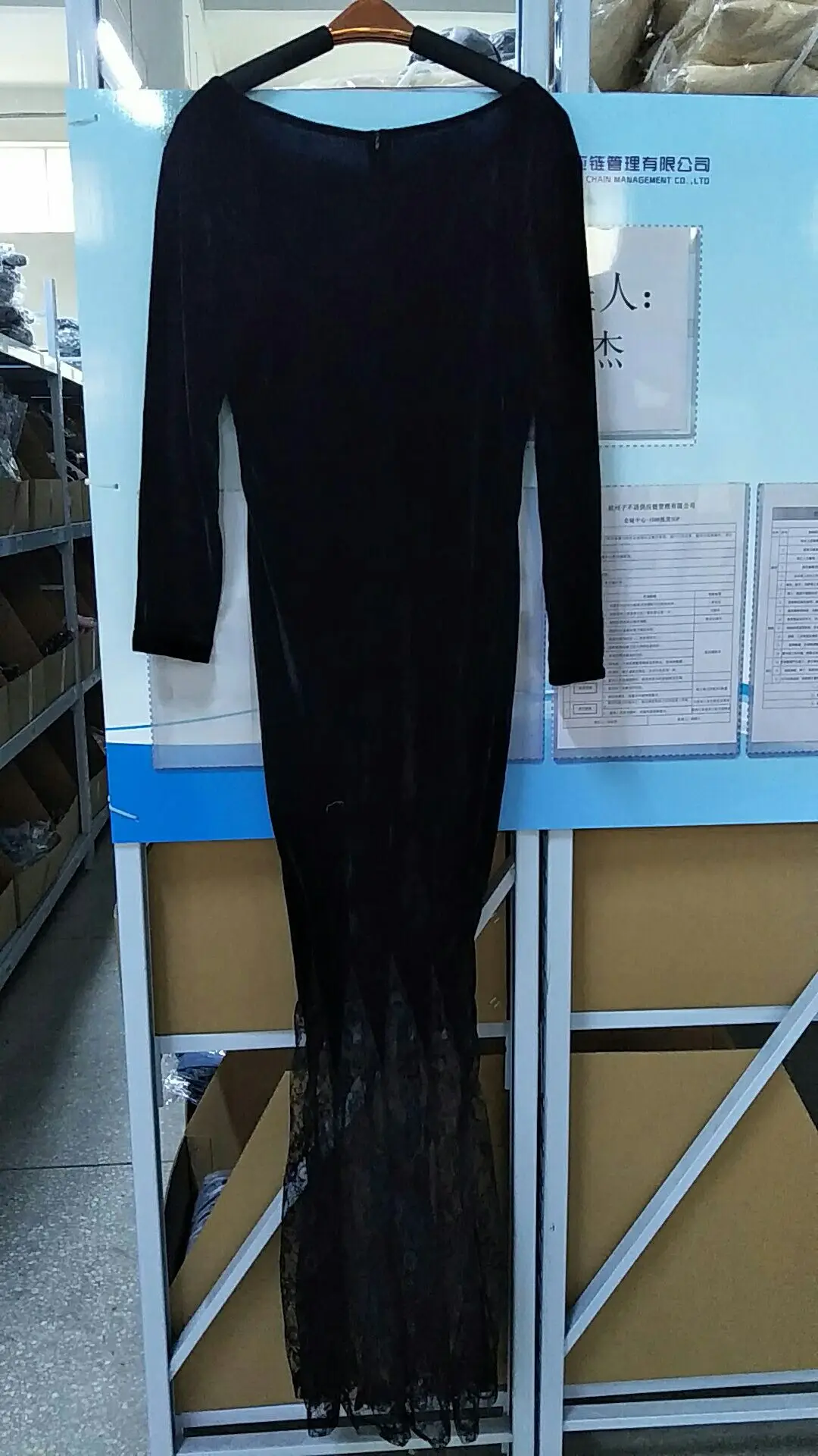 Женский готический костюм в стиле Хэллоуин Morticia adслум привидение ведьма