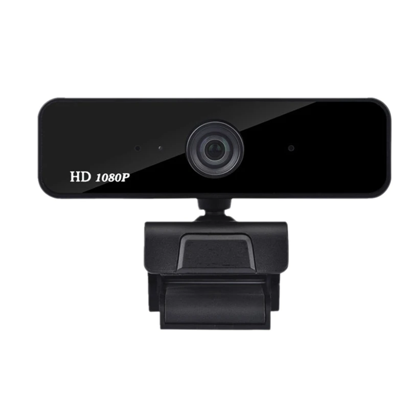 Веб камера 1080P встроенные двойные микрофоны видео Full HD для ПК USB Plug and Play чат в