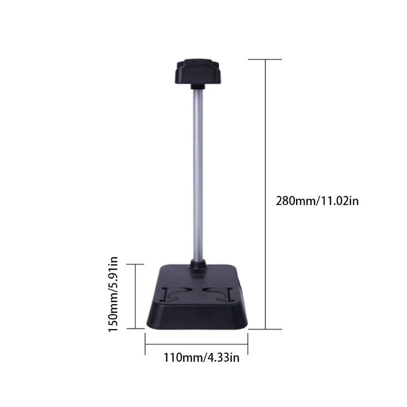 

Earphone Stand Phone Holder For Pods Max Plastic+Aluminum Alloy Headset Support Cable Storage Box Headphone Accessories