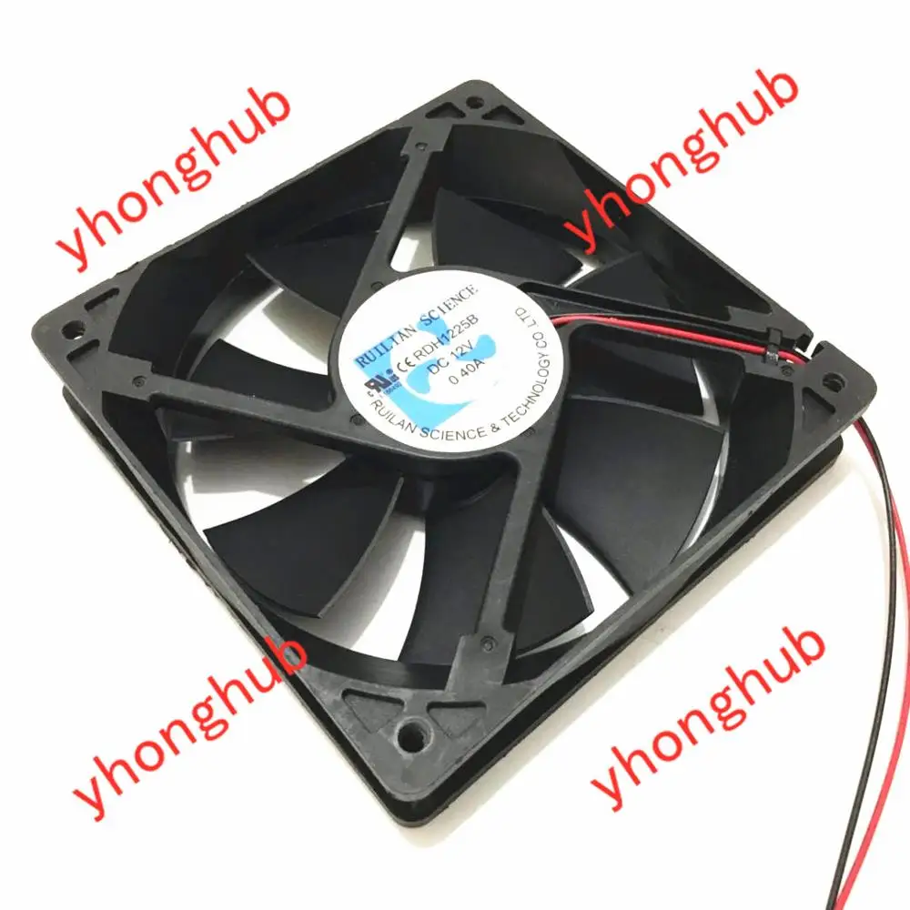 Xinruilian RDH1225B серверный охлаждающий вентилятор постоянного тока 12 В 120 А 120x25 мм 2-проводной