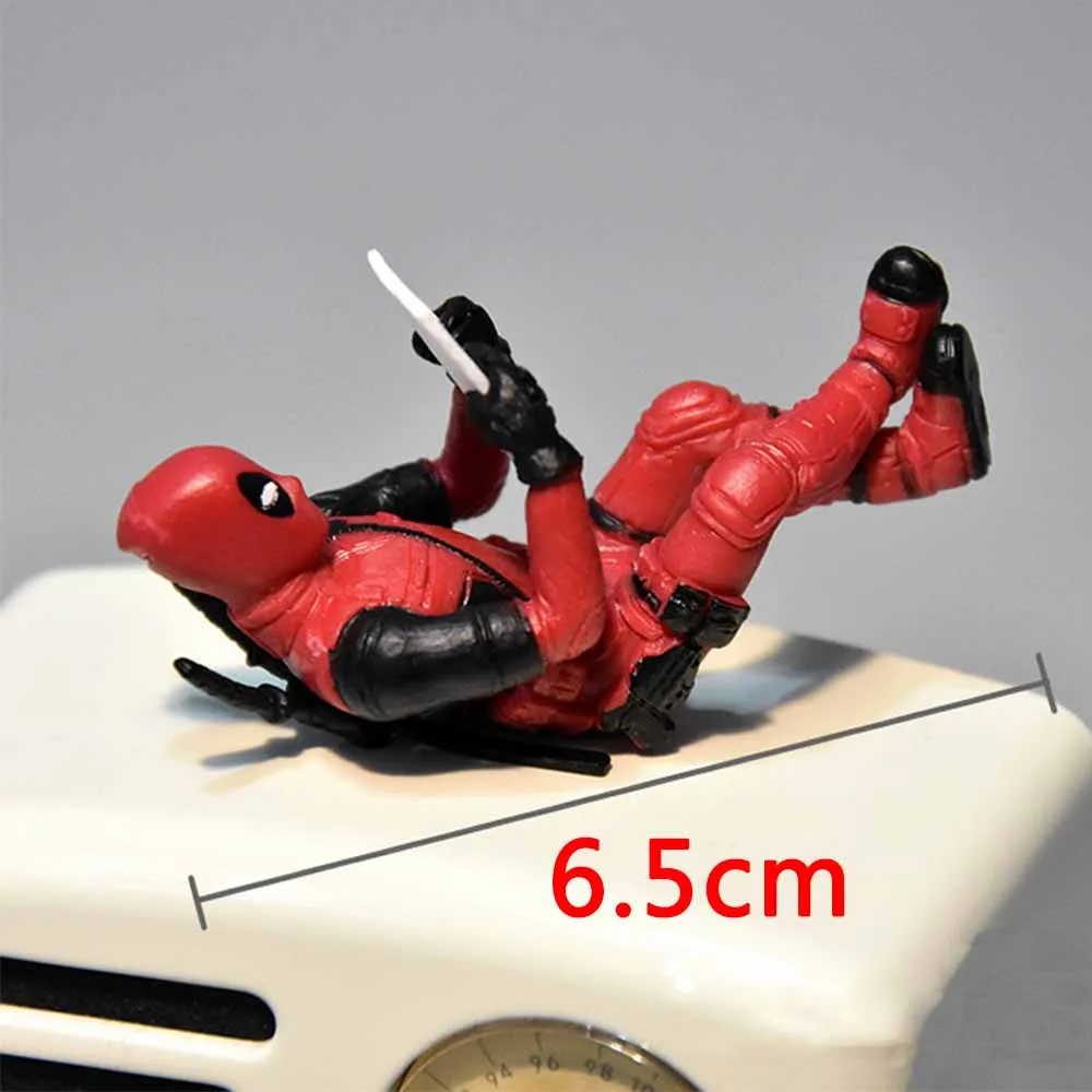 Фигурка аниме дэдпул экшн-фигурки автомобильные аксессуары игрушечный фильм Marvel