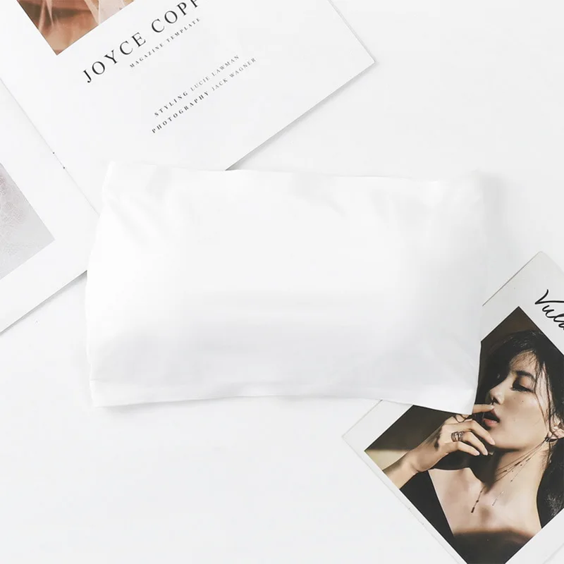 Новинка цельный бесшовный топ труба Женский невидимый бюстгальтер нижнее белье