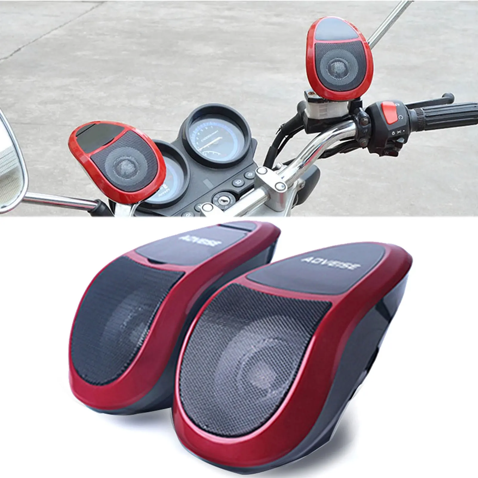 Отличный музыкальный аудиоплеер с FM-радио тюнер Bluetooth колонки для мотоцикла