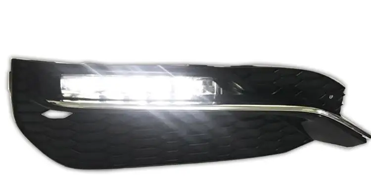Сигнальные Автомобильные светодиодные Drl Cob дневные ходовые наружные фары передние противотуманные задние Автомобильные фары в сборе 16 17 для Honda Accord