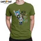 Забавные горжусь You для мужчин с круглым вырезом натуральный хлопок Футболка Салли уход за кожей лица короткий рукав Футболка Новое поступление одежда