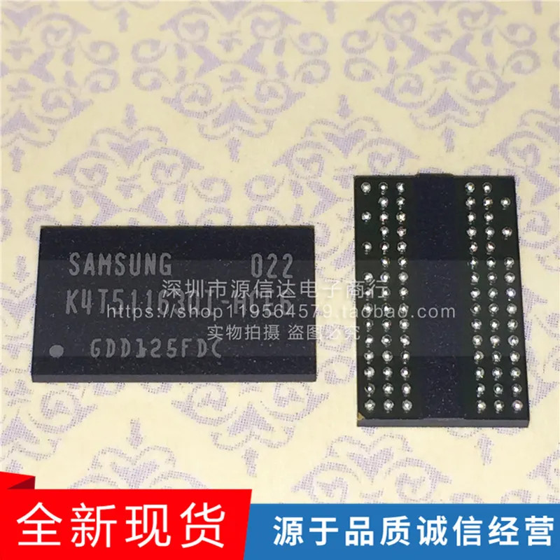 5 шт. K4T51163 K4T51163QI-HCE6 BGA новый оригинальный чип памяти DDR2 SDRAM |