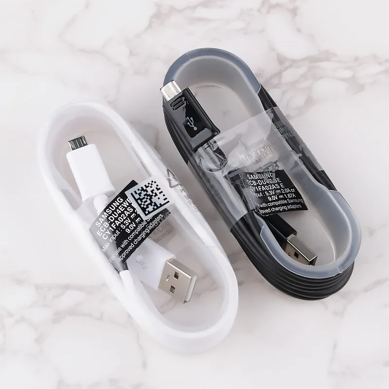 Usb-адаптер для быстрой зарядки Samsung 9 в а микро-кабель Galaxy S10 S9 S8 Plus Note 7 8 A8 A3 A70S M30S |