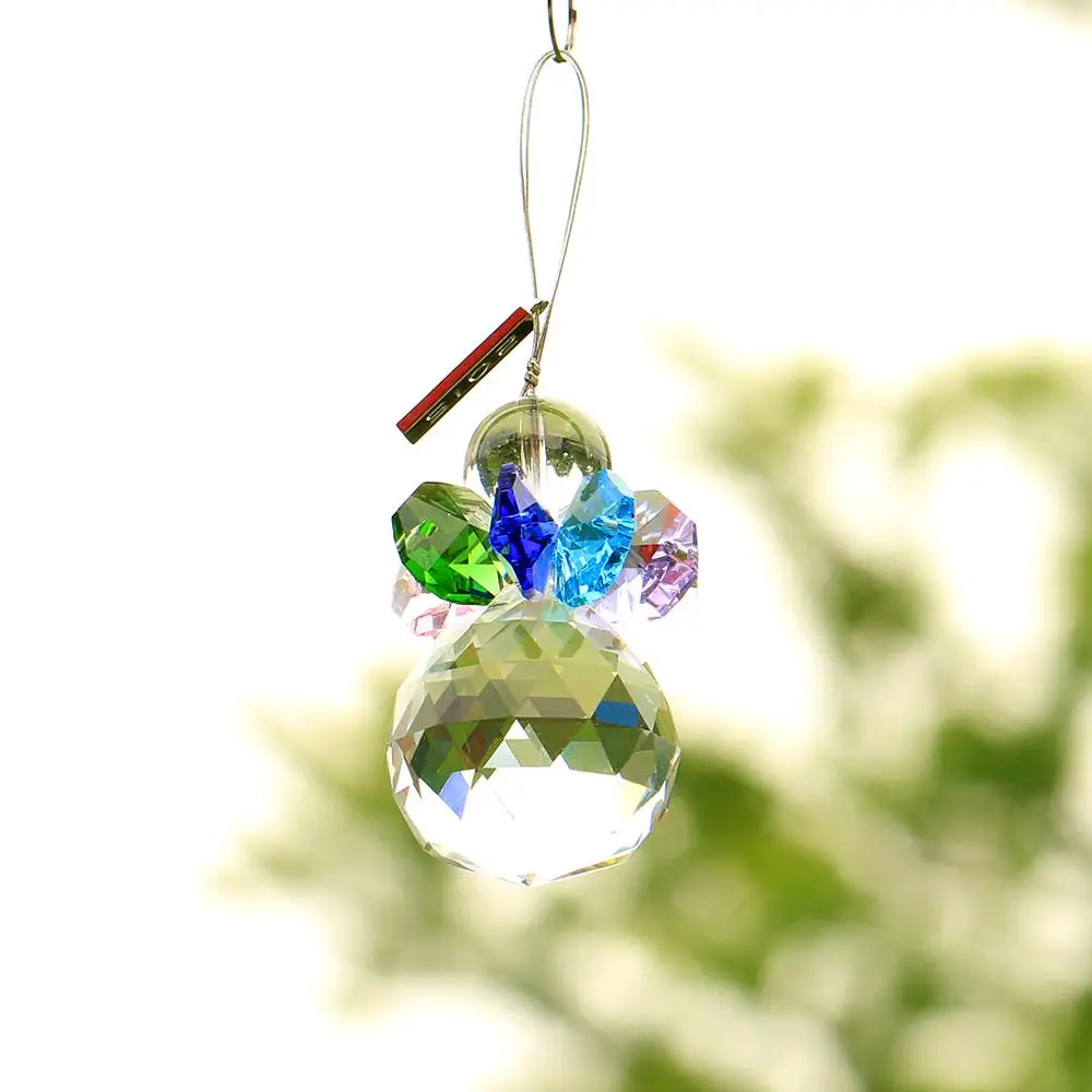 H & D 12 шт. 30 мм прозрачный хрустальный шар Suncatcher Радуга производители окно