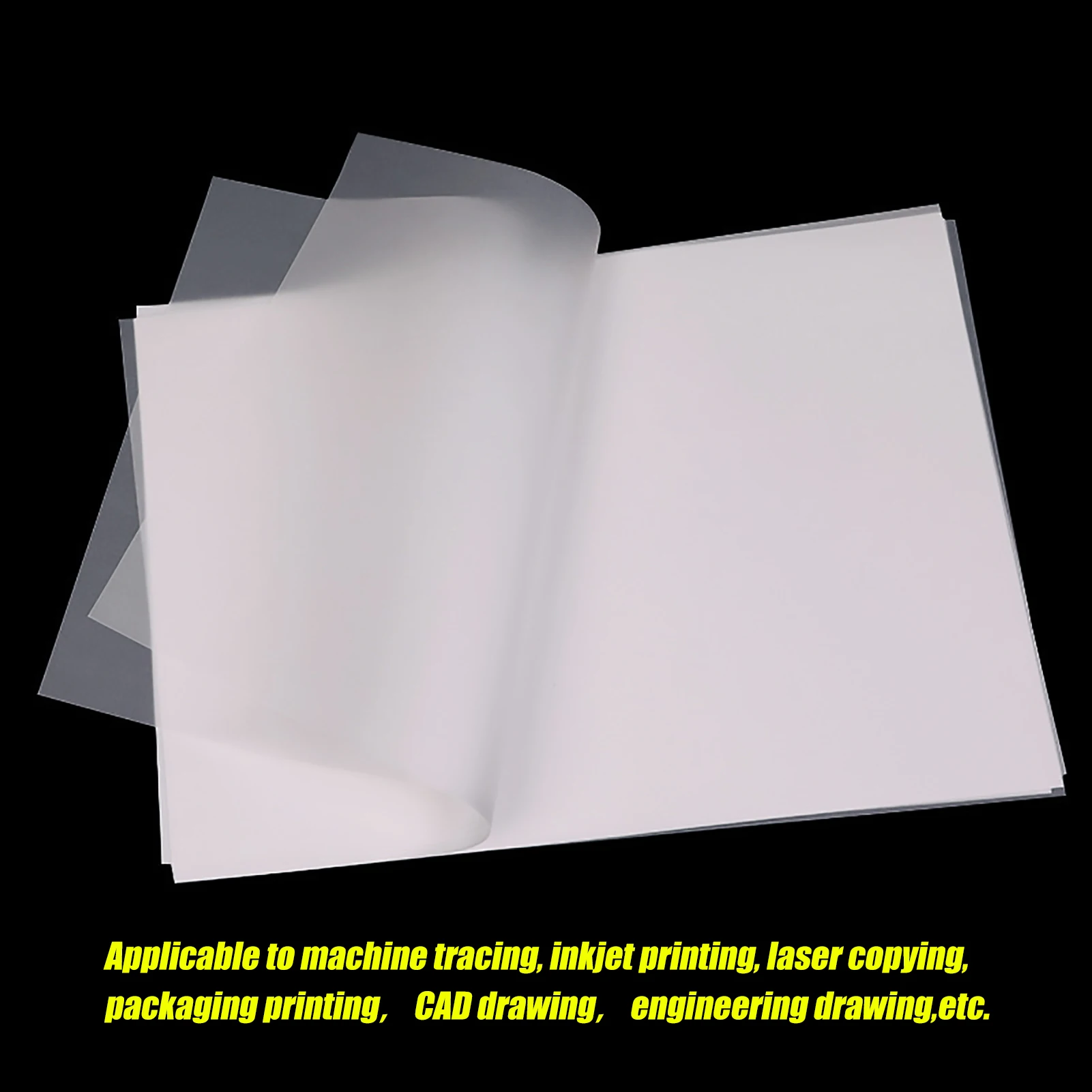 А3/А4 бумага для рисования полупрозрачная машины лазерного копирования упаковки