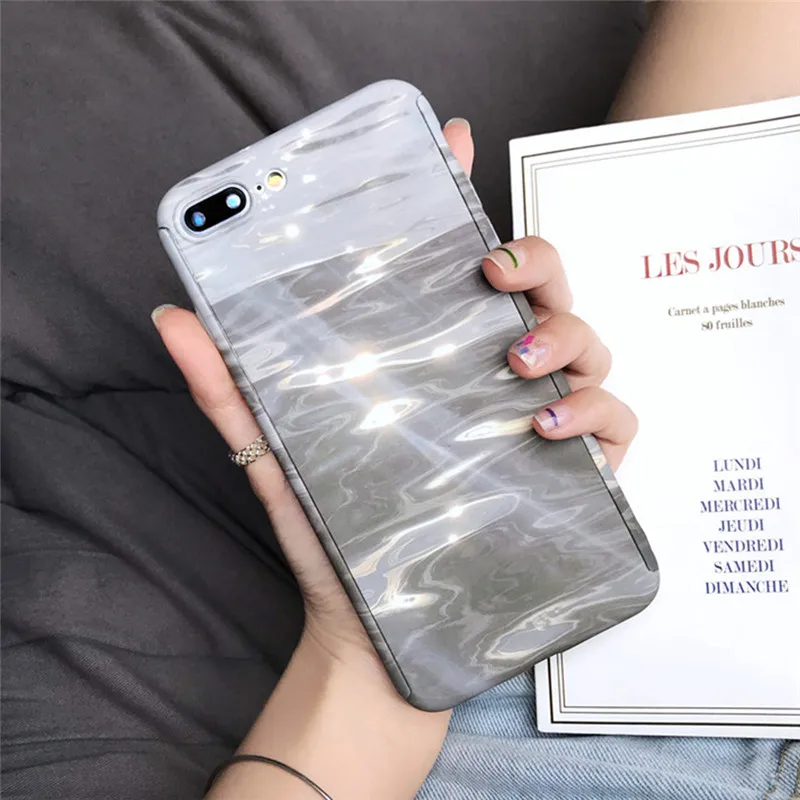 Модный чехол для телефона Sunshine Wave с полным покрытием на 360 градусов iPhone 11 Pro Max 6 6S 7 8