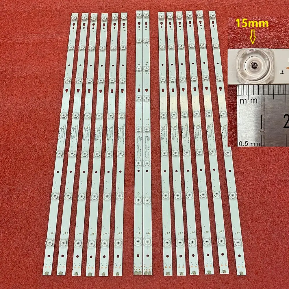 Светодиодная панель 14 шт для флэш-освещения LED 55D0 8B 55D07A-ZC14CG-02 30355007206 3035008214 | Лампы и