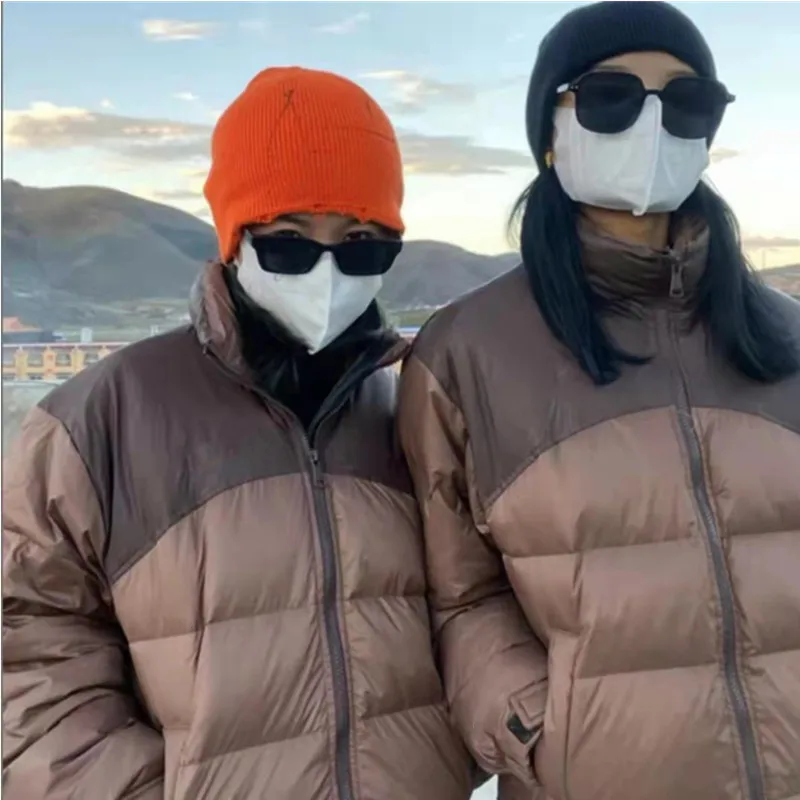 

Женский пуховик с хлопковой подкладкой, в американском стиле