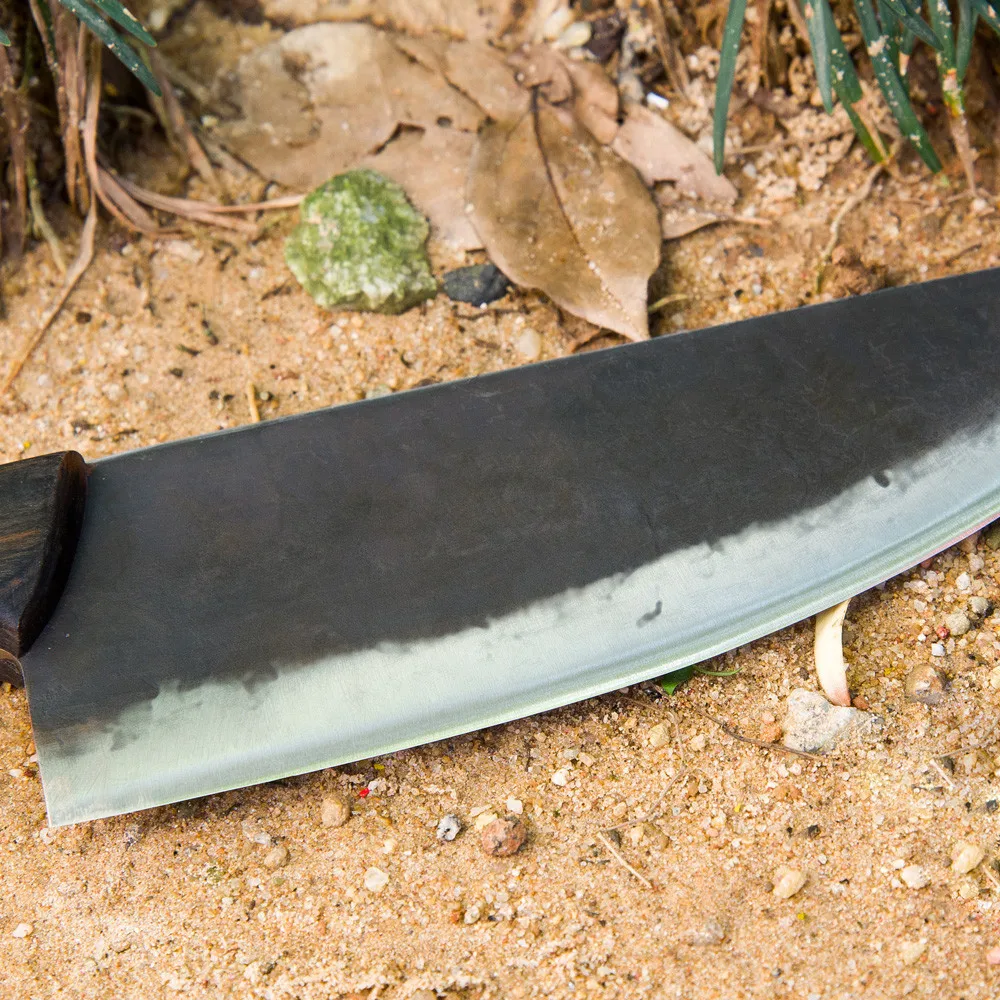 Дамасский ручной работы кованый 8 дюймов кухонный нож шеф повара с полной ручкой