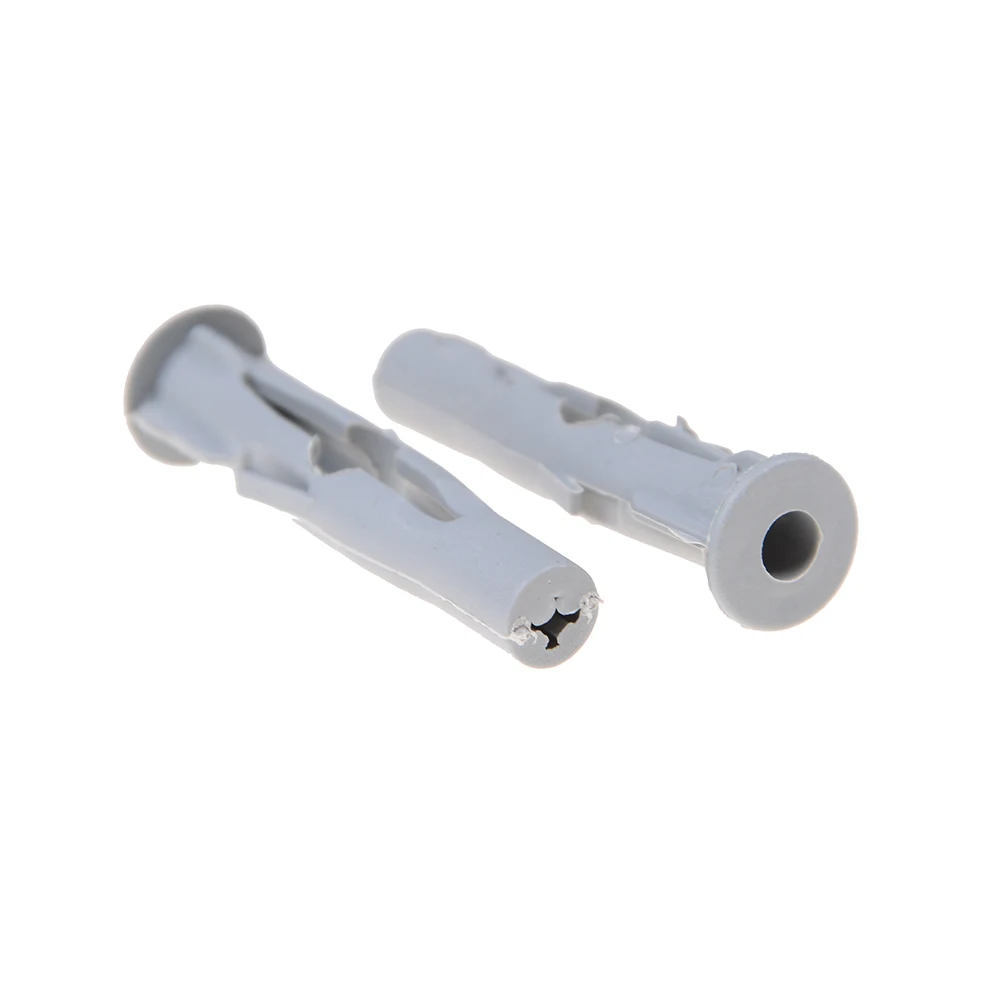 

50Pcs Nylon Plasterboard Drywall Wall Plug For Window Door Frame Concrete M6x35