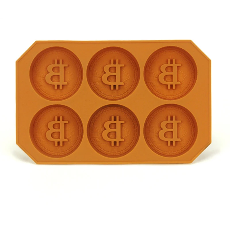 Силиконовая форма для выпечки торта 1 шт. устойчивая с 6 отверстиями монет