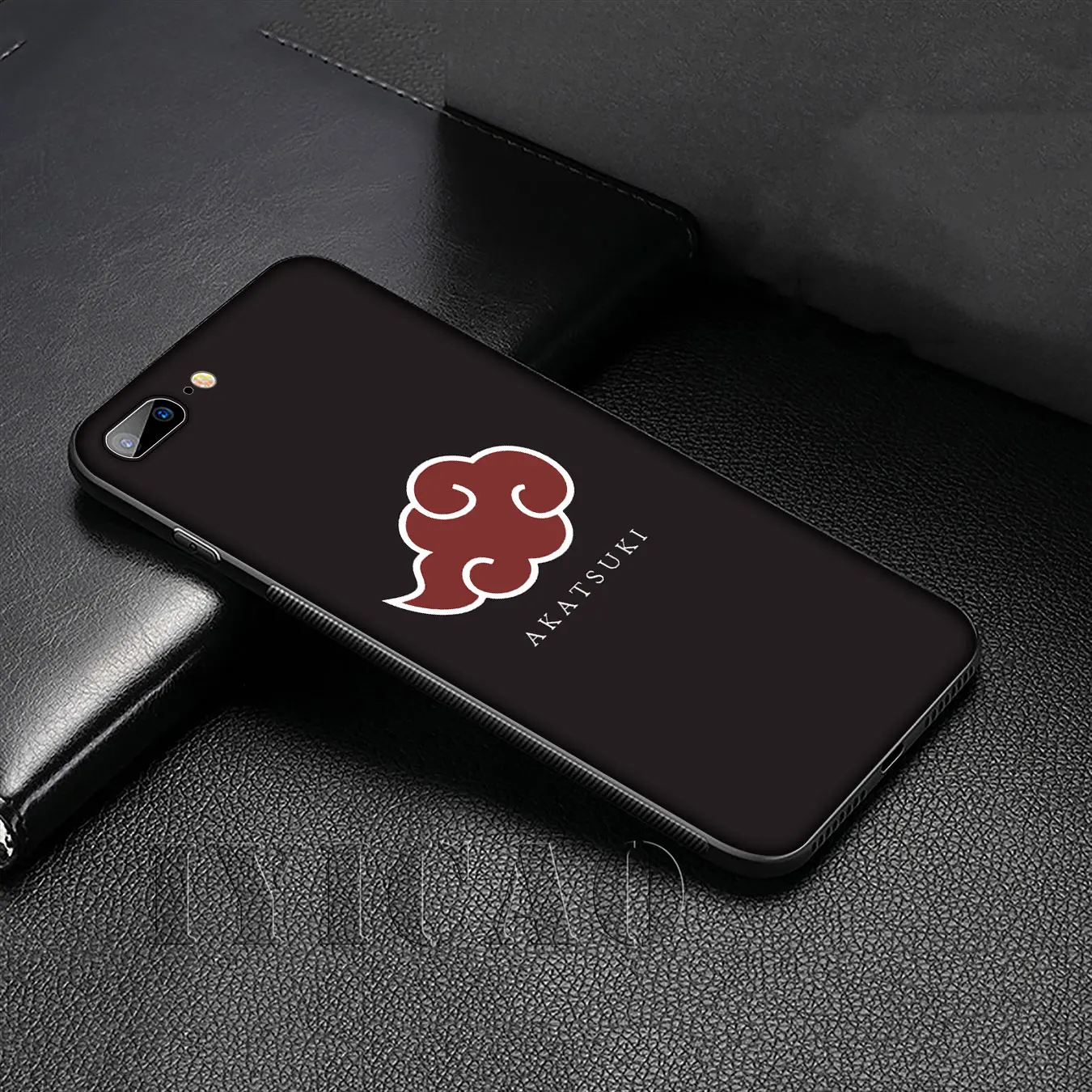 Akatsuki логотип Наруто ведущий Мягкий силиконовый чехол для iPhone 11 Pro XR X XS Max 6 6S 7 8 Plus 5