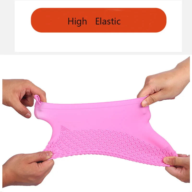 Высококачественные детские непромокаемые сапоги из силиконовой резины