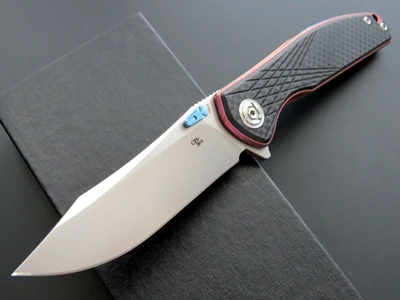 pink CH 3516 складной нож S35VN лезвие титановое углеродное волокно ручка Тактический кемпинг охотничьи карманные ножи Флиппер EDC нож - Цвет: pink
