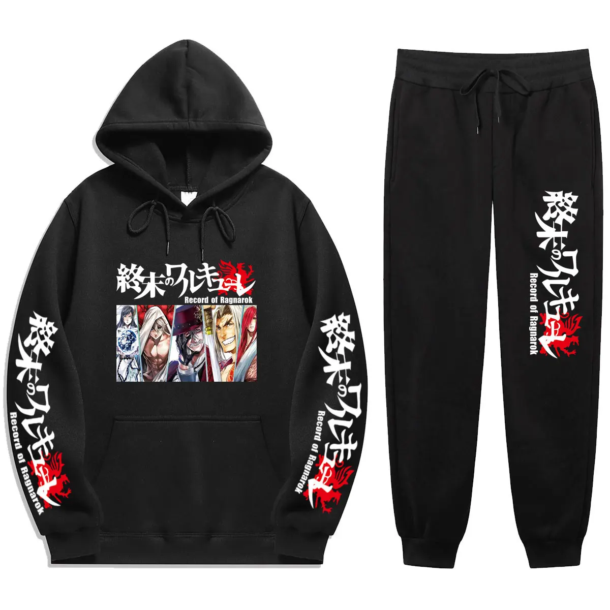 

Комплект из 2 предметов, зимний свитшот и штаны на шнурке