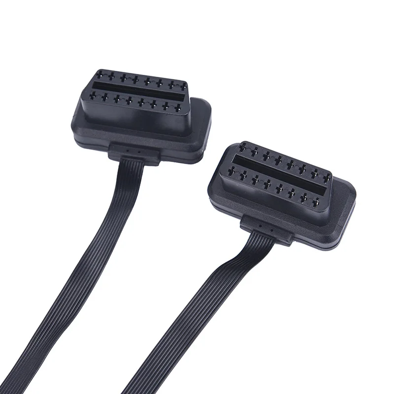 Разветвитель диаметром 16 pin OBD 2 удлинитель с одного штекера на два разъема |