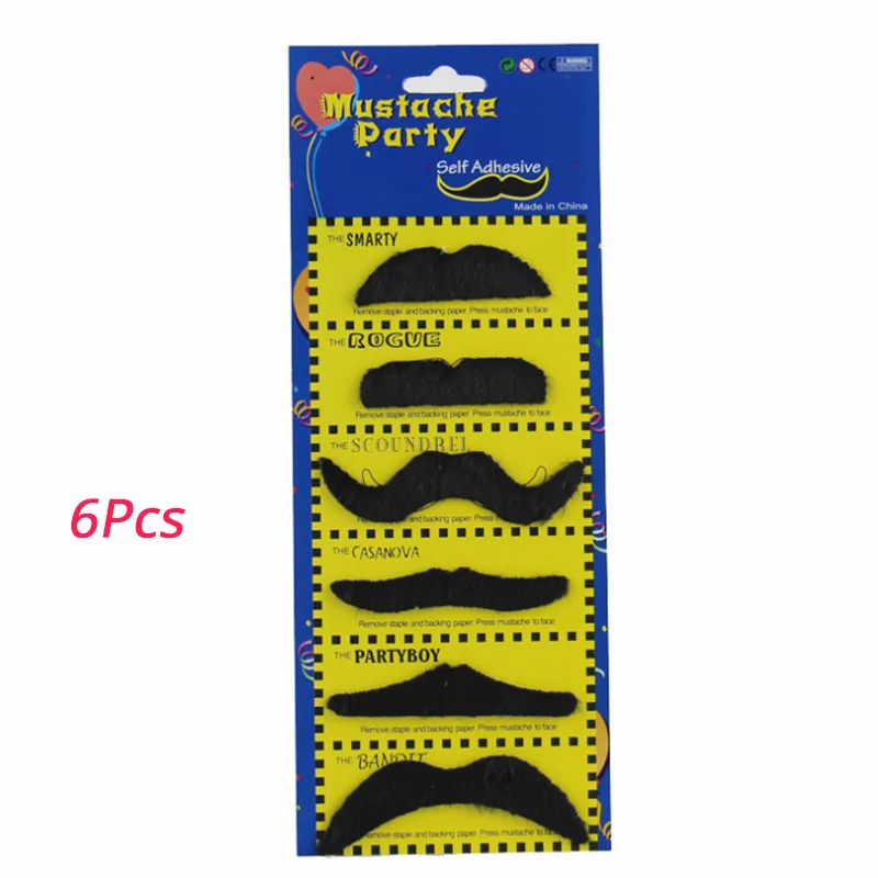 

WEIGAO черные коричневые накладные усы и борода