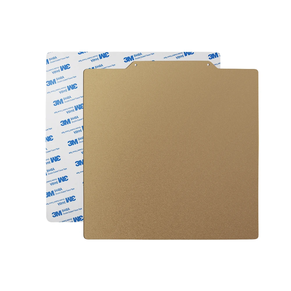 new double sided pei spring steel sheet textured with magnetic base 220235310mm for voron 3d printer parts hot heat bed free global shipping